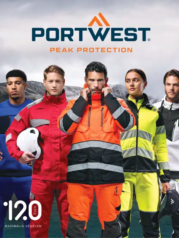 Portwest munkaruházat és védőfelszerelések katalógus 2026